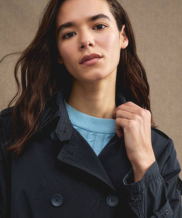 Peuterey Trench idrorepellente con cintura Italia