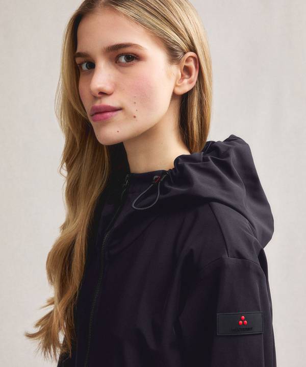 Peuterey Parka fishtail in nylon stretch Vendita
