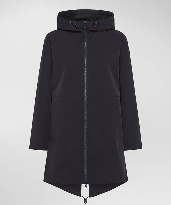 Peuterey Parka fishtail in nylon stretch Vendita