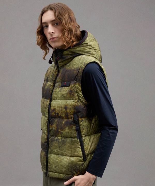 Peuterey Gilet Tie-Dye In Nylon Ripstop Promozione Limitata