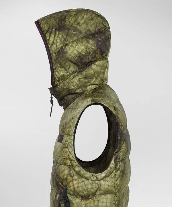 Peuterey Gilet Tie-Dye In Nylon Ripstop Promozione Limitata