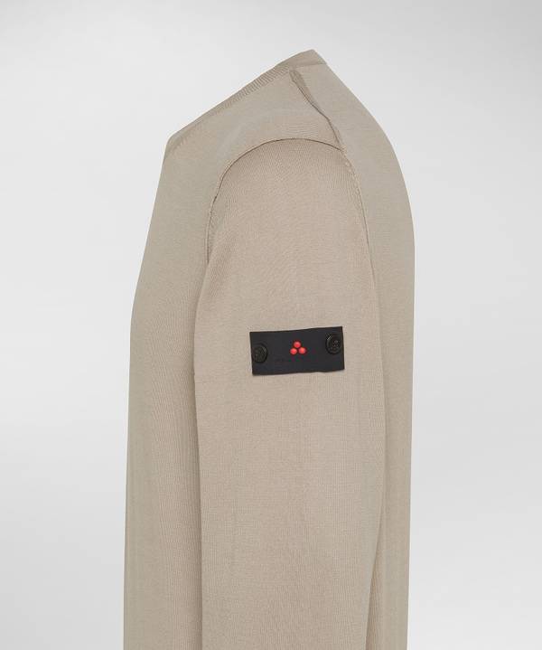 Peuterey Maglia tricot con dettagli rigati Convenienza