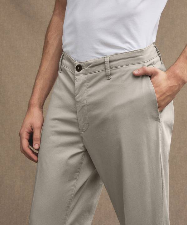Peuterey Pantaloni in raso di cotone Economico