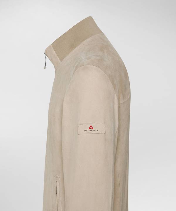 Peuterey Giacca bomber in pelle scamosciata In Vendita