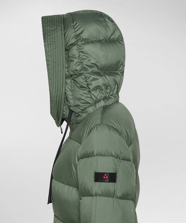 Peuterey Piumino Lungo In 100% Poliestere Riciclato Saldi Di Fabbrica