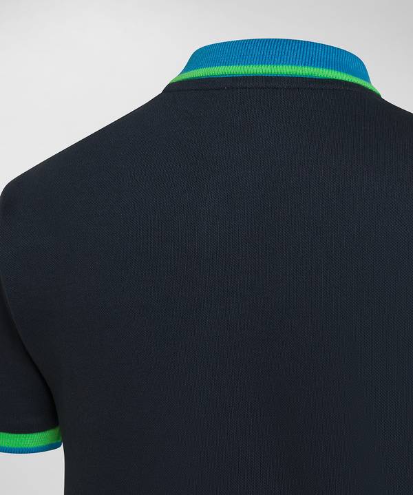 Peuterey Polo in piquet dettagli fluo Prezzo Ridotto