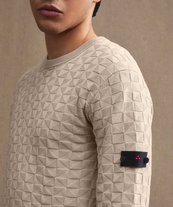 Peuterey Maglia in cotone con effetto 3D Offerta