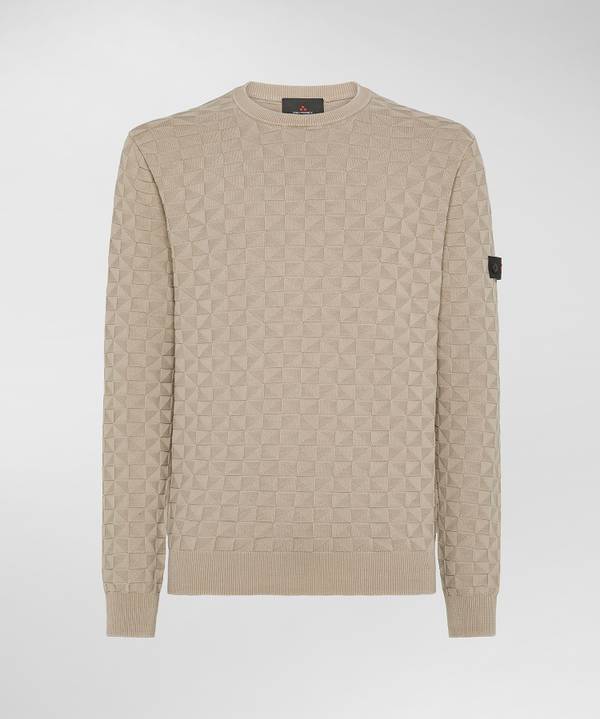 Peuterey Maglia in cotone con effetto 3D Offerta