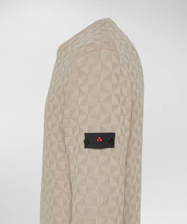 Peuterey Maglia in cotone con effetto 3D Offerta