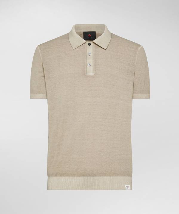Peuterey Polo classica in tricot di cotone Outlet