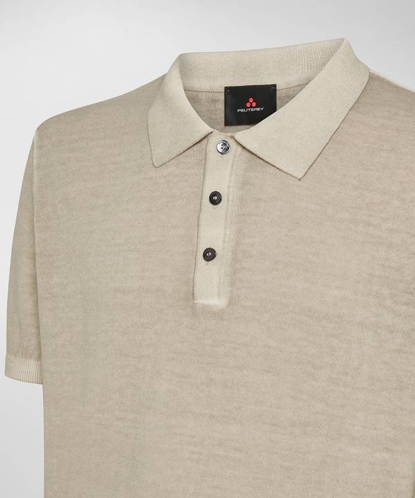 Peuterey Polo classica in tricot di cotone Outlet