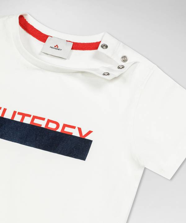 Peuterey T-shirt con stampa frontale Vendita