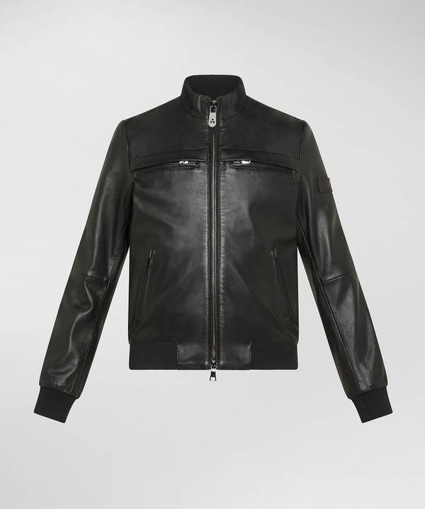 Peuterey Giacca bomber in pelle Offerta