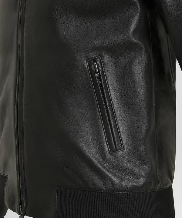 Peuterey Giacca bomber in pelle Offerta