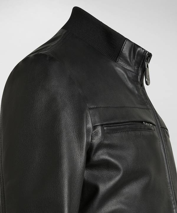 Peuterey Giacca bomber in pelle Offerta