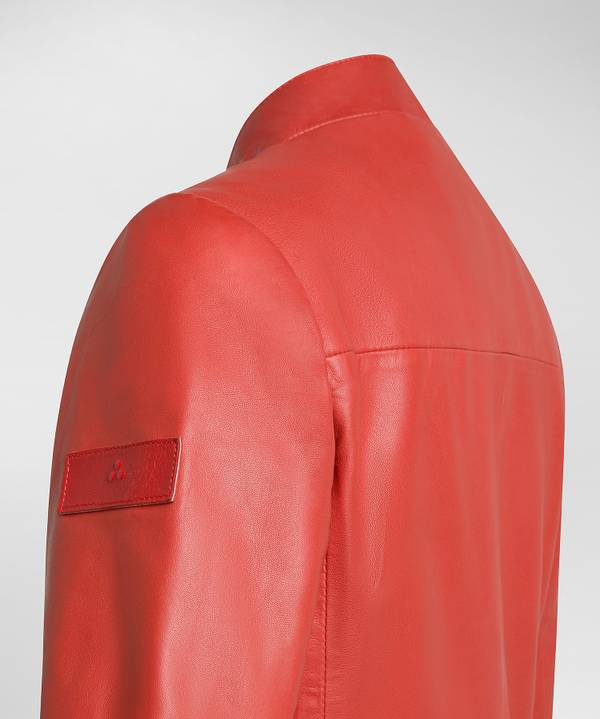 Peuterey Giacca biker in pelle Economico