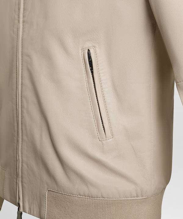 Peuterey Giacca bomber in pelle In Vendita