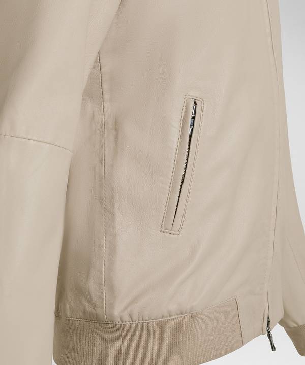 Peuterey Giacca bomber in pelle In Vendita