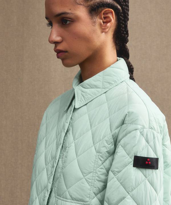 Peuterey Quilted coat in tela di nylon In Saldo