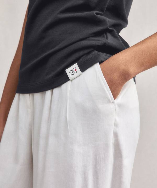 Peuterey T-shirt in cotone stretch In Linea
