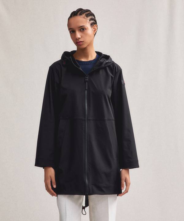 Peuterey Parka fishtail in nylon stretch Soddisfazione Garantita