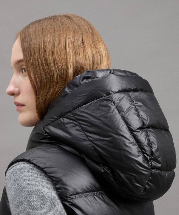 Peuterey Gilet In Ripstop Lucido Presa