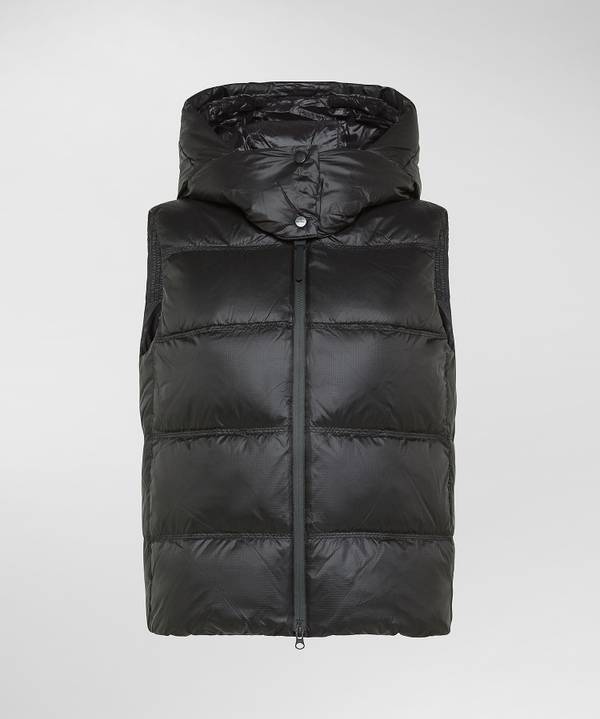 Peuterey Gilet In Ripstop Lucido Presa