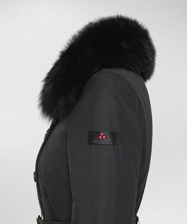 Peuterey Trench Lungo Con Pelliccia Economico
