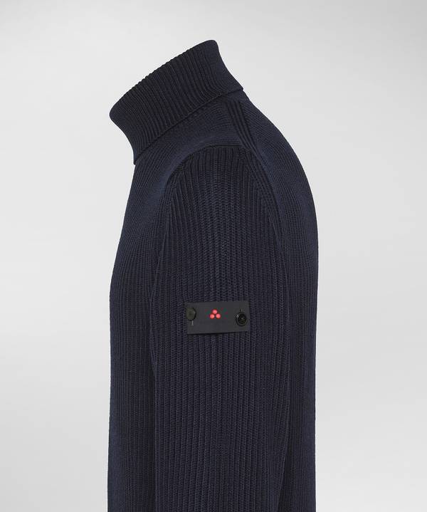 Peuterey Maglia Collo Alto In Misto Lana In Saldo