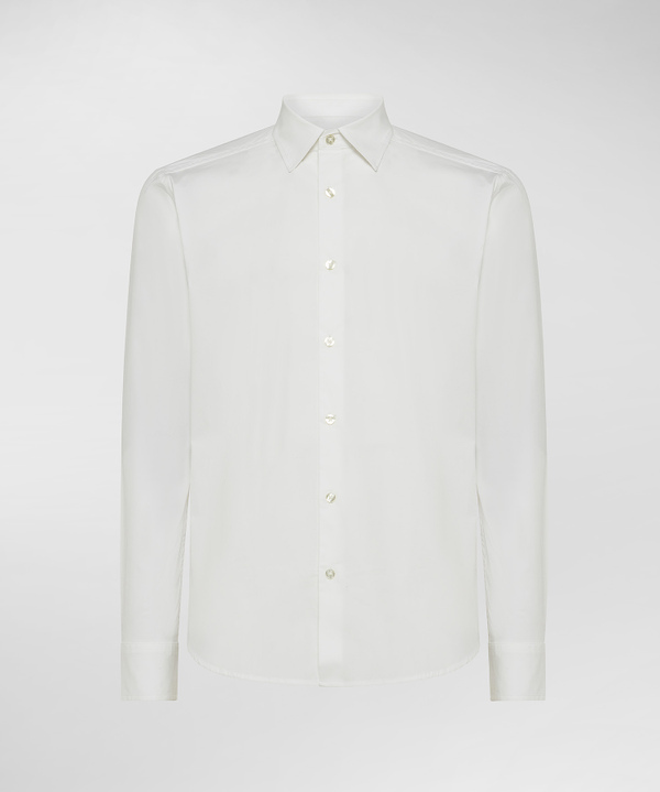 Peuterey Camicia in popeline di cotone Spedizione Gratuita