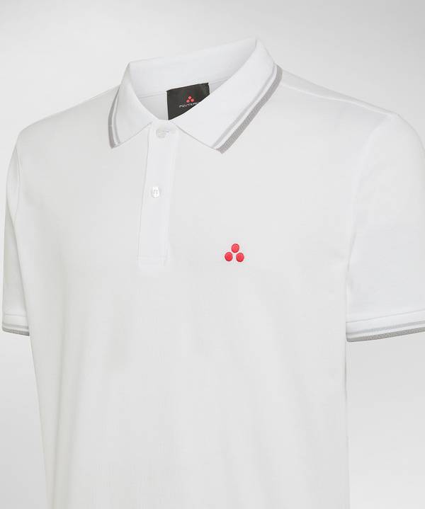 Peuterey Polo in piquet di cotone stretch Pezzi Unici
