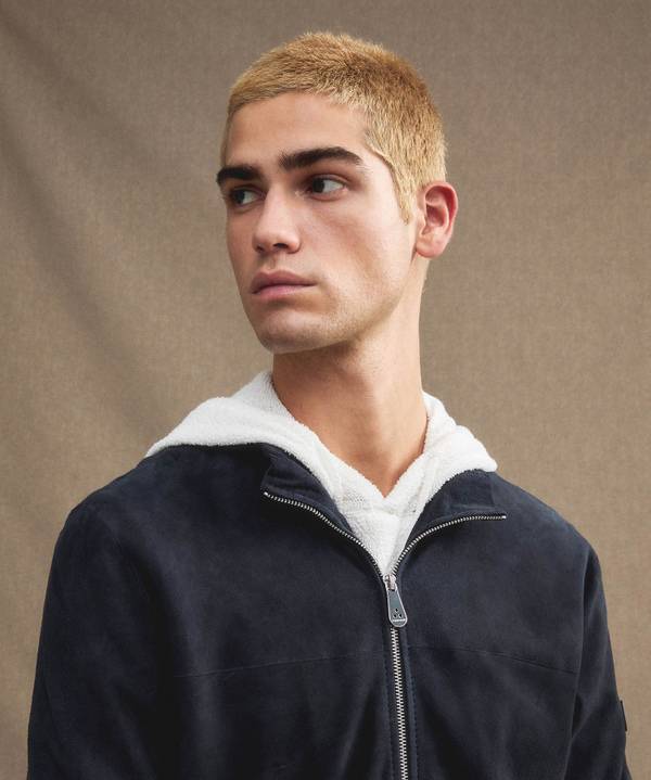 Peuterey Giacca bomber in pelle scamosciata Qualità Garantita