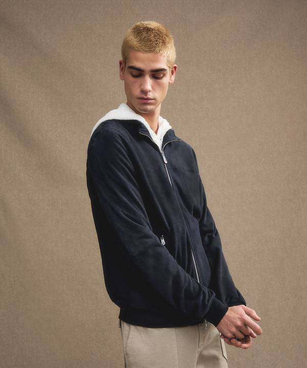 Peuterey Giacca bomber in pelle scamosciata Qualità Garantita
