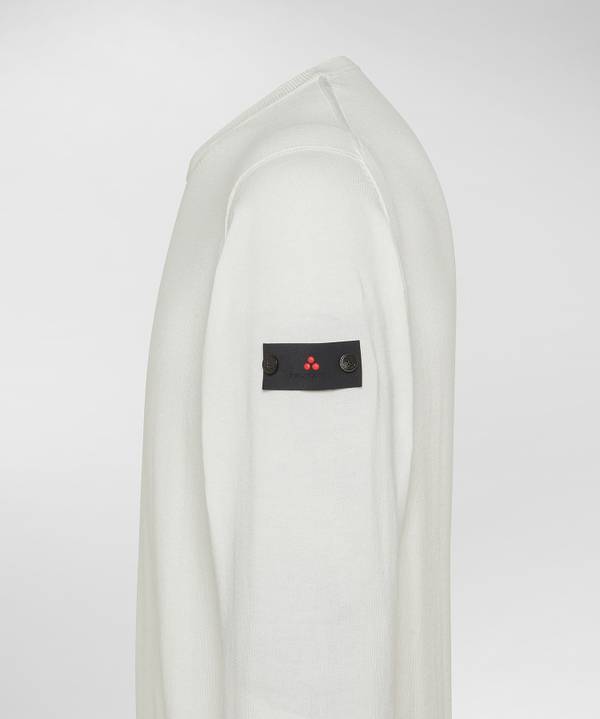Peuterey Maglia tricot con logo ricamato Negozi Online