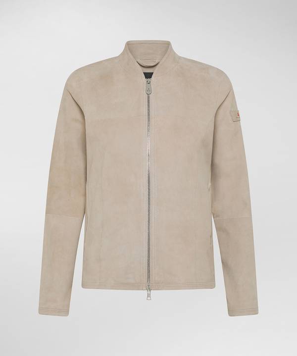 Peuterey Giacca biker in pelle In Vendita