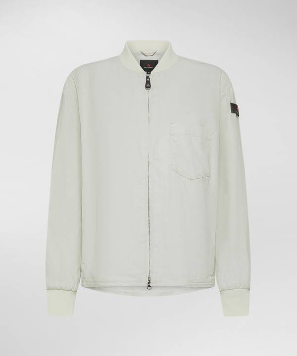 Peuterey Relaxed bomber in lino Offerte