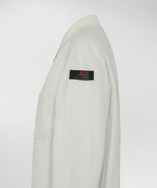 Peuterey Relaxed bomber in lino Offerte