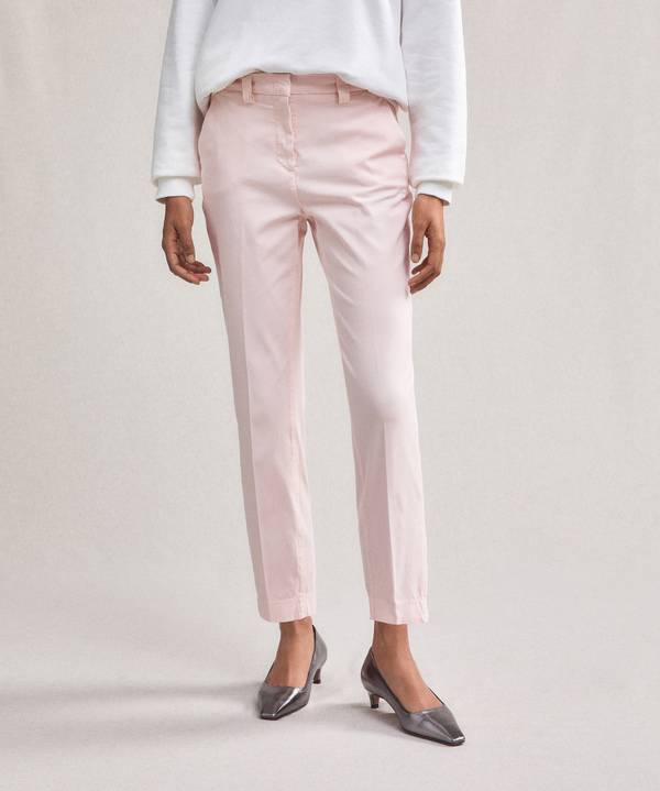 Peuterey Pantaloni in gabardine di cotone stretch Hotsell