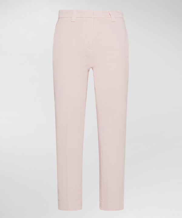 Peuterey Pantaloni in gabardine di cotone stretch Hotsell