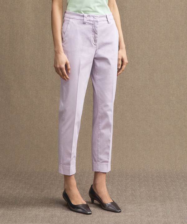 Peuterey Pantaloni in gabardine di cotone stretch Vendite Flash
