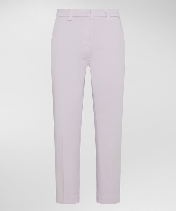 Peuterey Pantaloni in gabardine di cotone stretch Vendite Flash