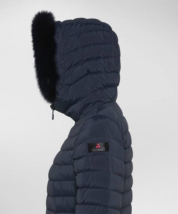 Peuterey Piumino Slim Con Pelliccia Nuova