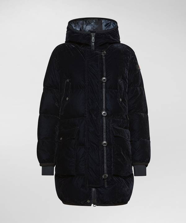 Peuterey Parka Lungo In Tela Di Nylon Floccata 2025