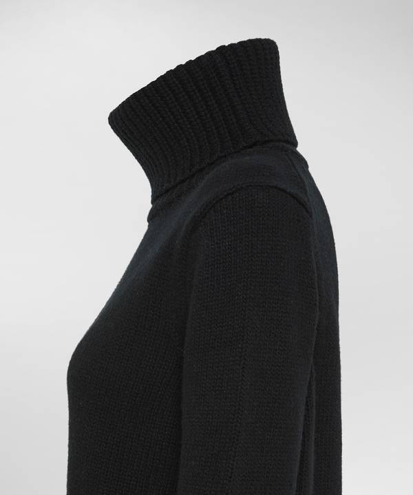 Peuterey Maglia Collo Alto In Misto Cachemire In Linea