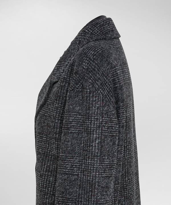 Peuterey Cappotto Doppio Petto Con Pettorina Staccabile Qualità