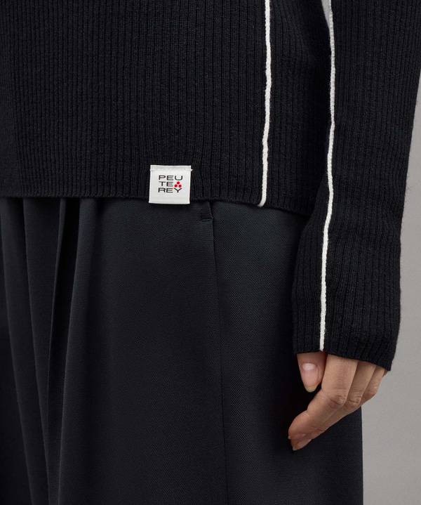 Peuterey Maglia In Pura Lana Pettinata Promozione