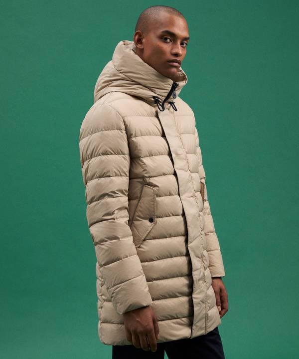 Peuterey Piumino Lungo In Nylon Superleggero Qualità Garantita