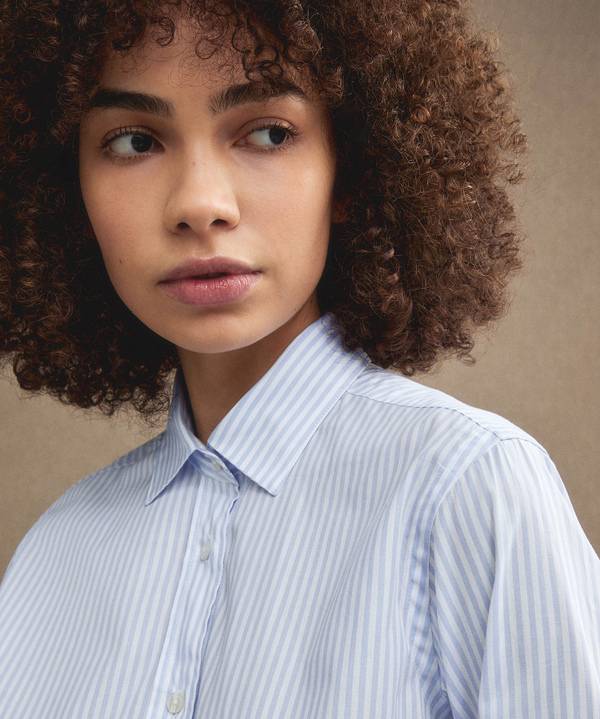 Peuterey Camicia rigata Smaltimento dello stoccaggio