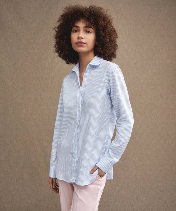 Peuterey Camicia rigata Smaltimento dello stoccaggio