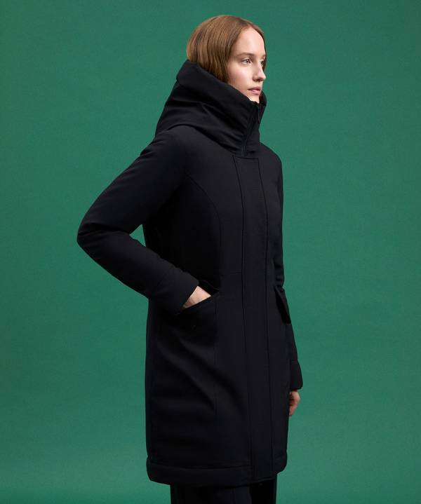 Peuterey Coat Antivento Con Ampio Collo Fino al 50% di sconto